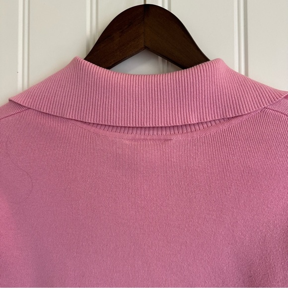 Talbots pink colored sweater top Women large - Picture 8 of 9